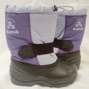 Kamik Girls Snow Boot Size 11